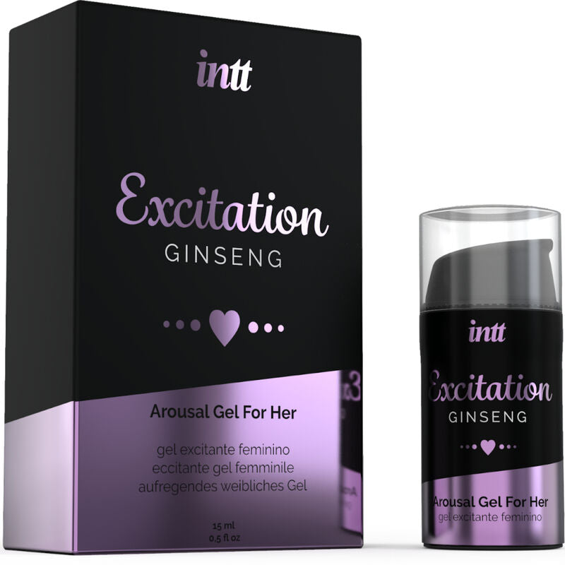 INTT LUBRICANTS – Stimulierendes und erregendes Intimgel mit Wärmeaktivator
