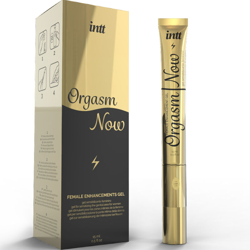 INTT LUBRICANTS – Intensives vaginalstimulierendes Gel mit Vibrator Applikator