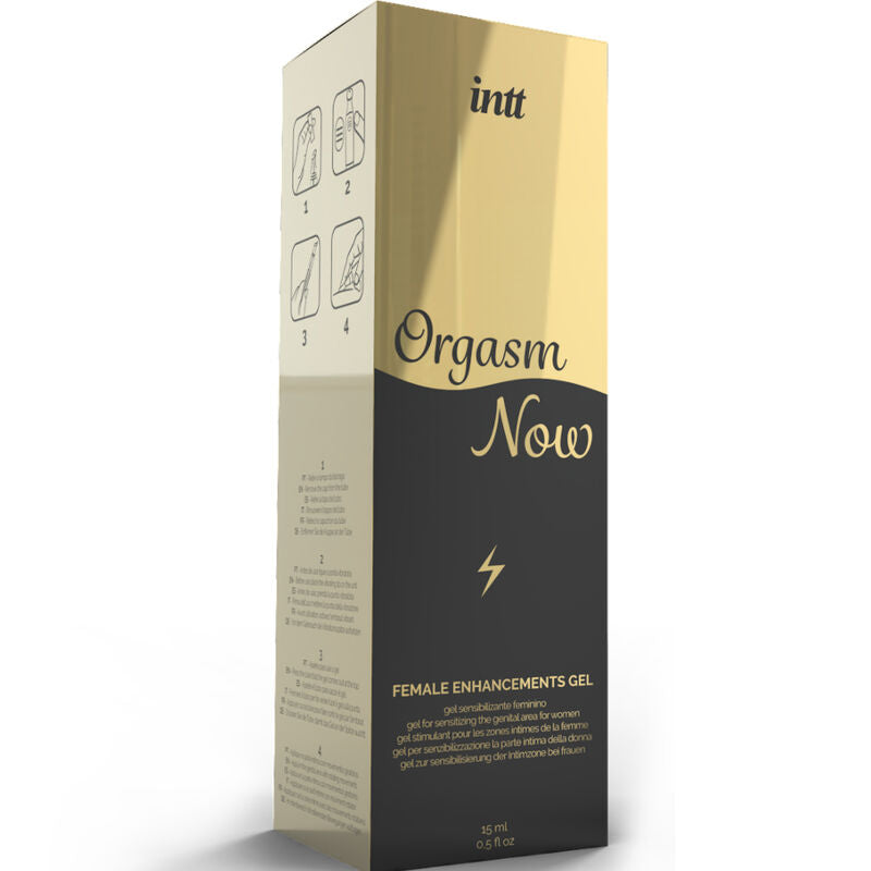 INTT LUBRICANTS – Intensives vaginalstimulierendes Gel mit Vibrator Applikator