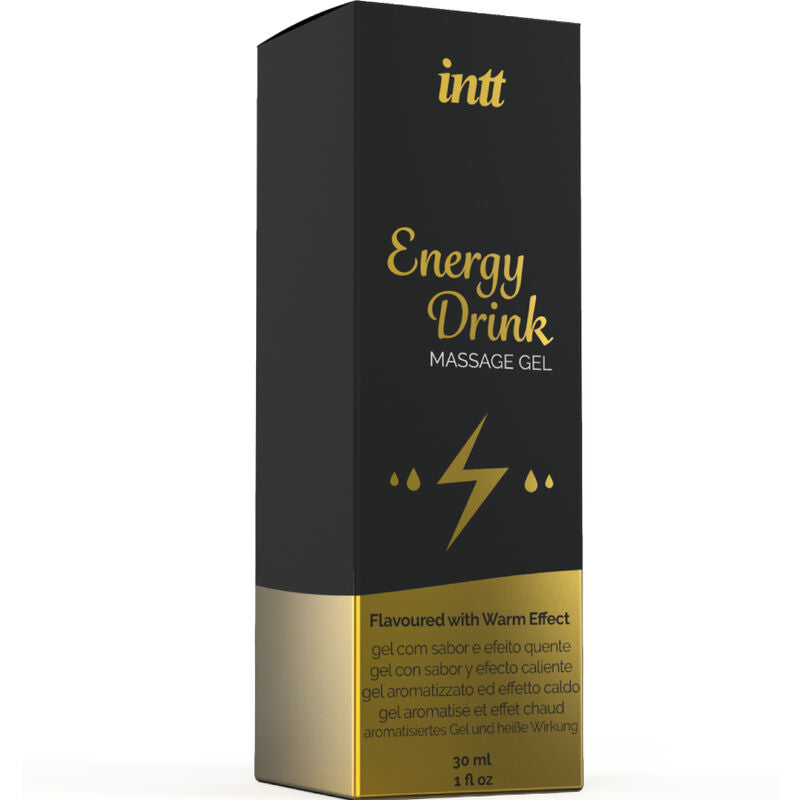 INTT MASSAGE & ORAL SEX - Wärmendes Massagegel mit Energy-Drink-Aroma