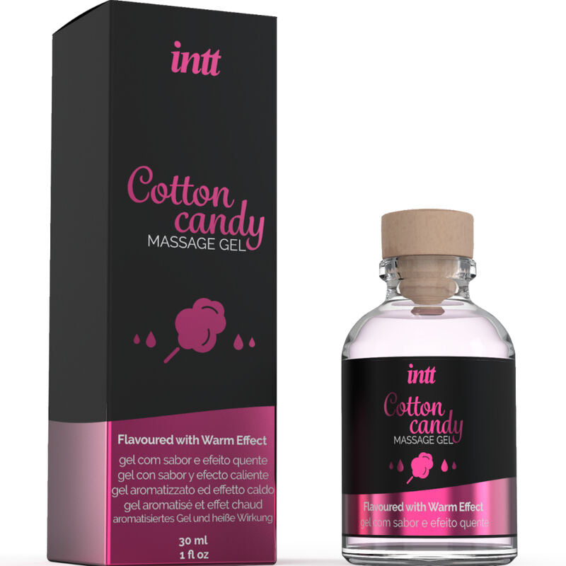 INTT MASSAGE & ORAL SEX - Wärmendes Massagegel mit Süßigkeitengeschmack