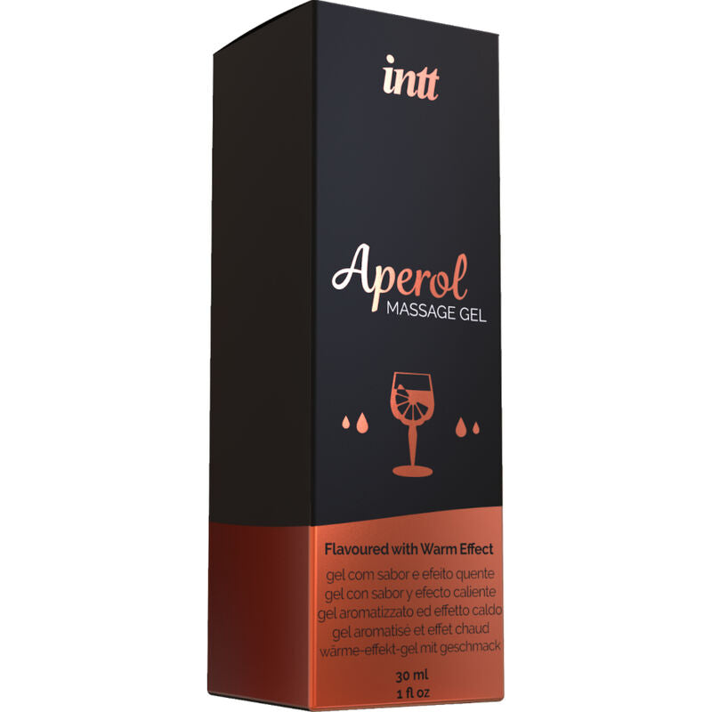 INTT MASSAGE & ORAL SEX - Wärmendes Aperol-Massagegel
