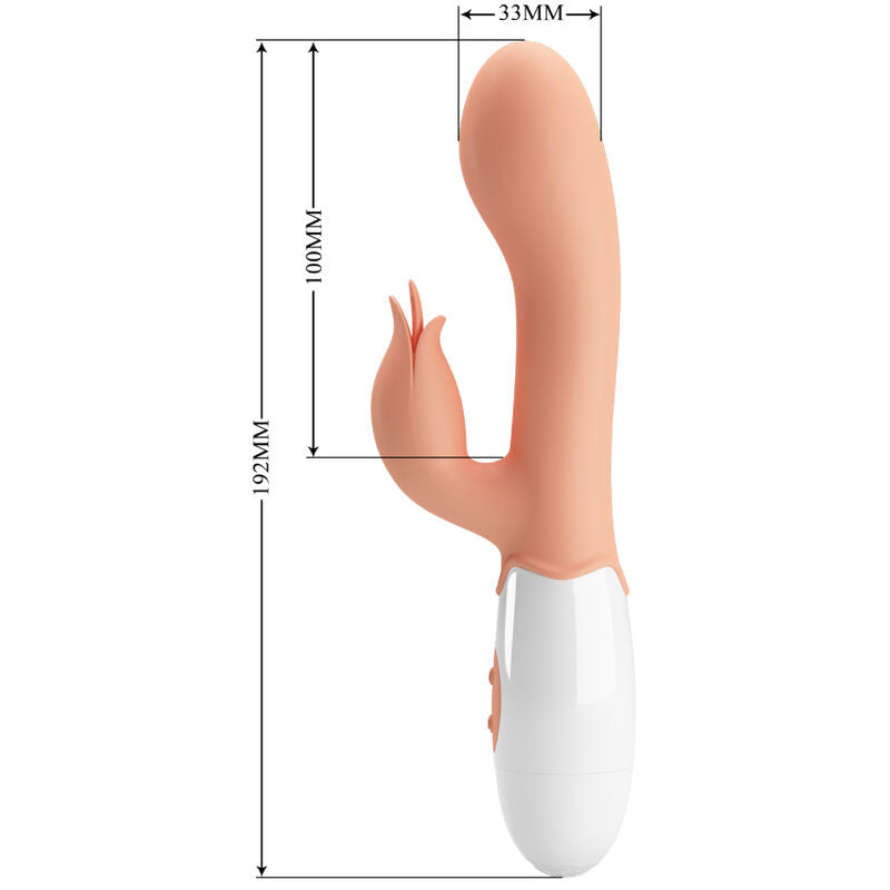 PRETTY LOVE - Bloody Mary Vibrator mit Stimulator