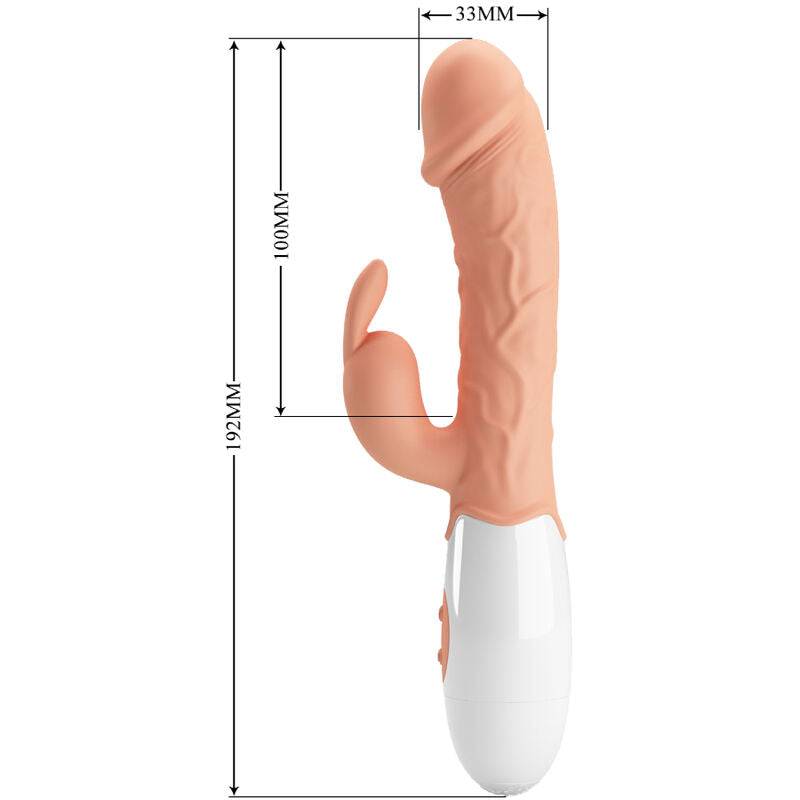 PRETTY LOVE - Osterhasen-Rabbit-Vibrator mit Stimulator