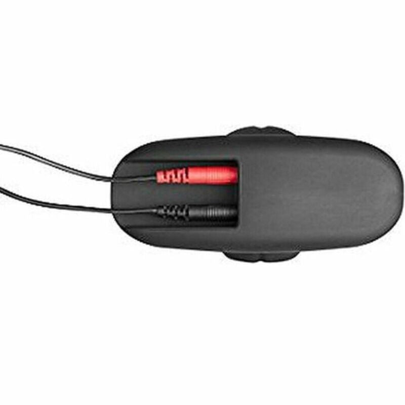 ELECTRASTIM – Silikon Rocker Butt Plug groß schwarz