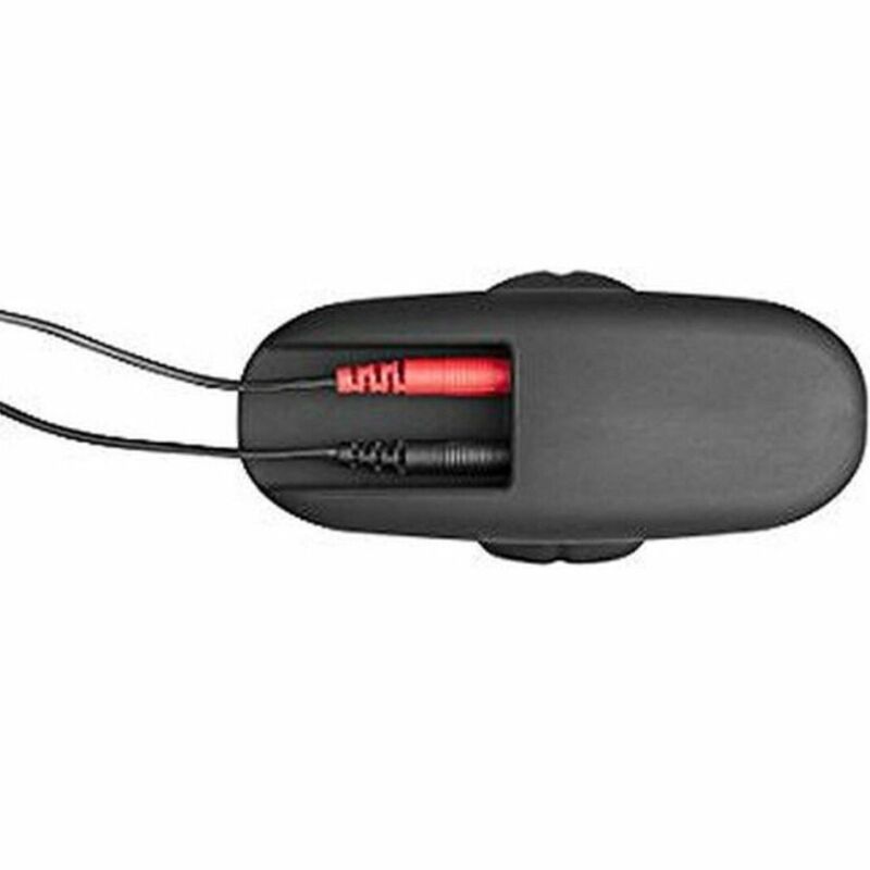 ELECTRASTIM – Silikon Rocker Butt Plug groß schwarz