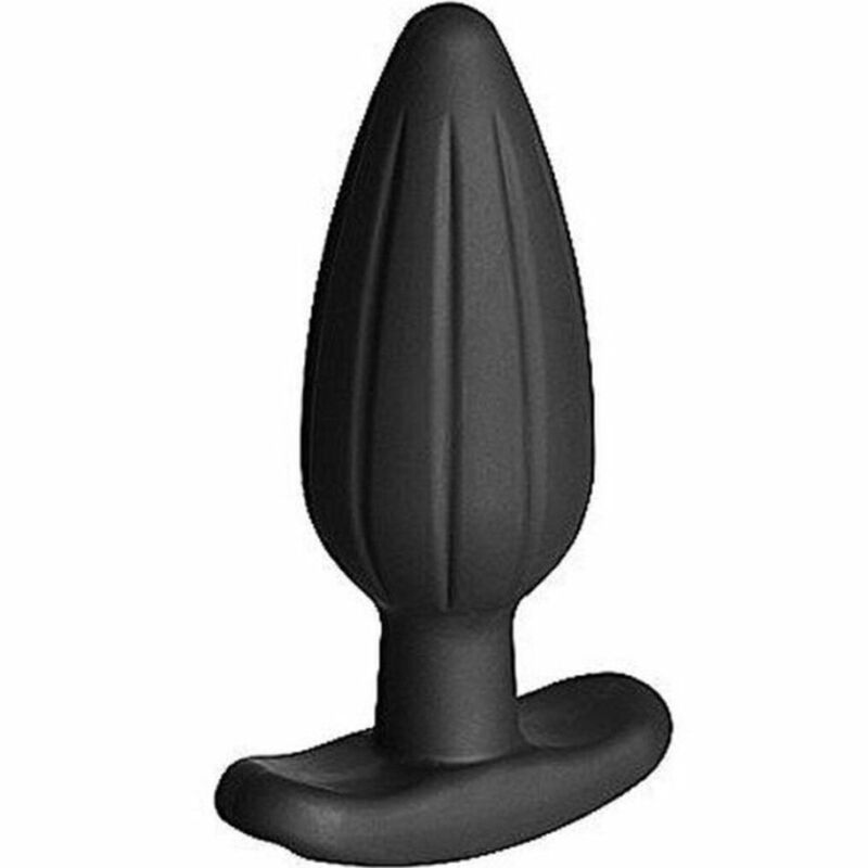 ELECTRASTIM – Silikon Rocker Butt Plug groß schwarz