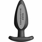 ELECTRASTIM – Silikon Rocker Butt Plug groß schwarz