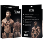 FETISH SUBMISSIVE ATTITUDE Jockstrap-Gurt für Herren aus Kunstleder