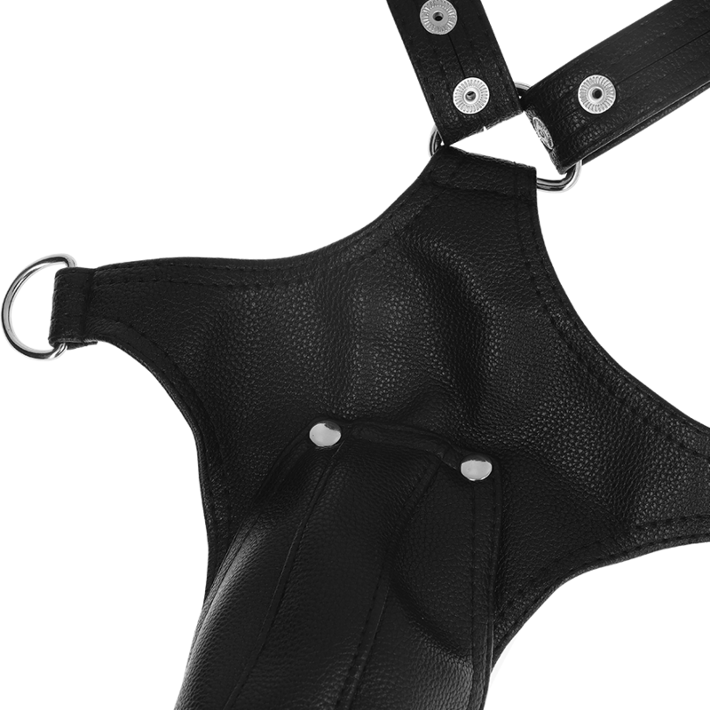 FETISH SUBMISSIVE ATTITUDE Jockstrap-Gurt für Herren aus Kunstleder