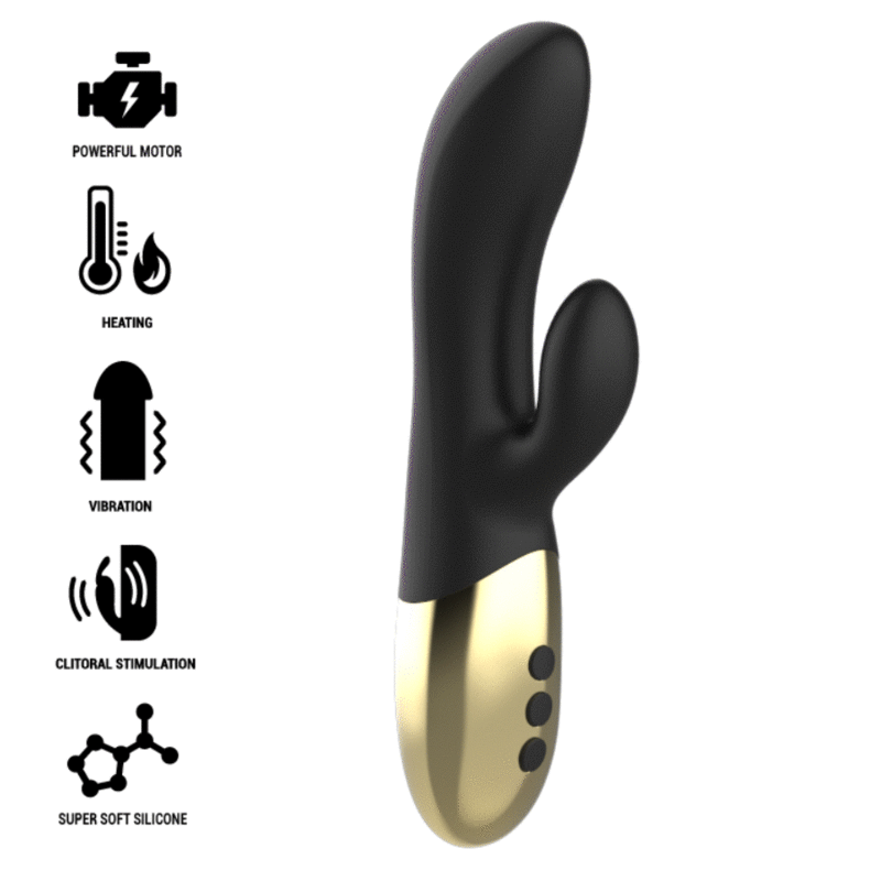 IBIZA - Rabbit-Vibrator mit Wärmefunktion