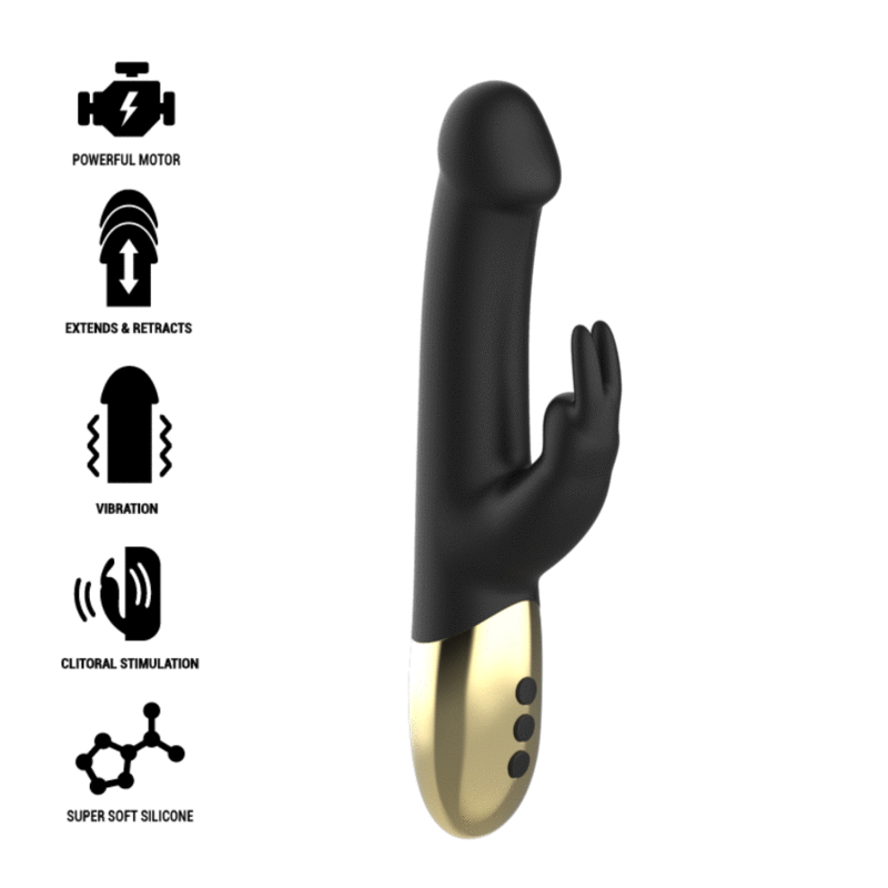 IBIZA - Rotierender Rabbit-Vibrator