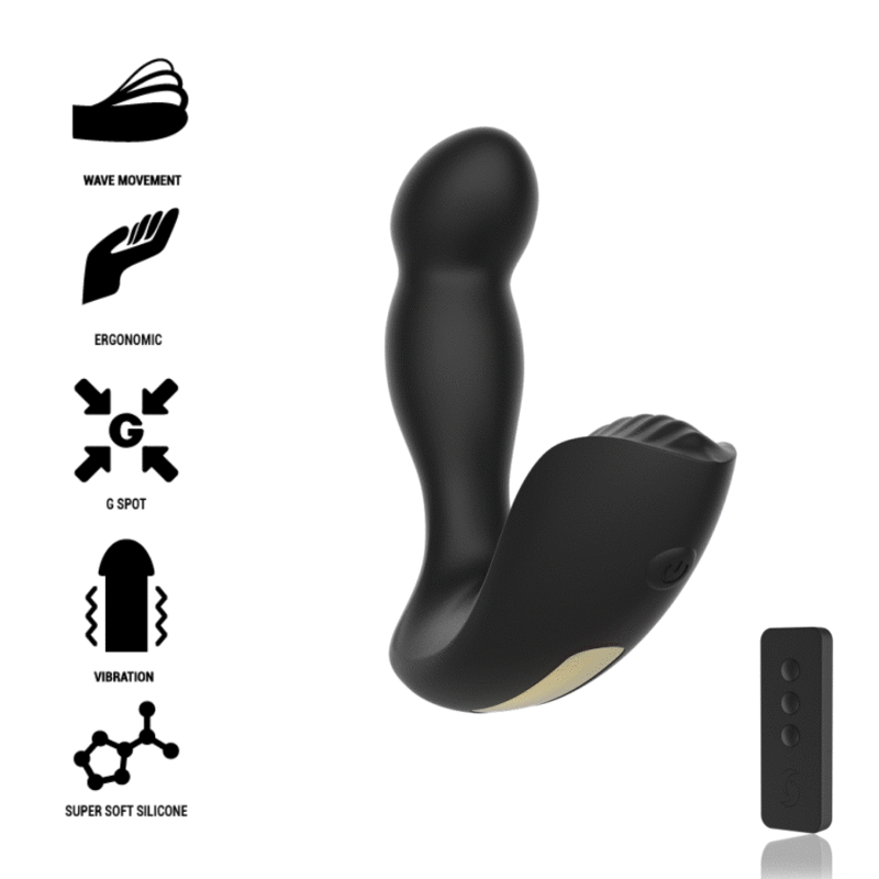 IBIZA - Analmassager mit Fernbedienung, 11 × 4 cm
