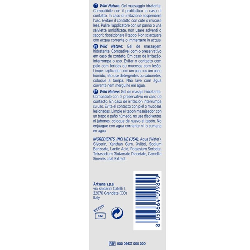 CONTROL - Wild Nature 3-in-1-Massagegel, 200 ml