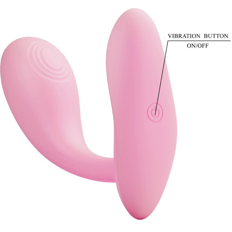 PRETTY LOVE - Baird G-Spot, 12 Vibrationen, wiederaufladbar, Rosa, App