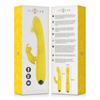 INTENSE - Toky Multifunktionsvibrator Up & Down mit Klitorisstimulator Gelb