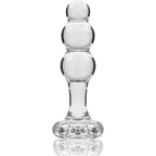 Nebula - Modell 1 Analplug Borosilikatglas Transparent 10.5 cm -o- 3 cm