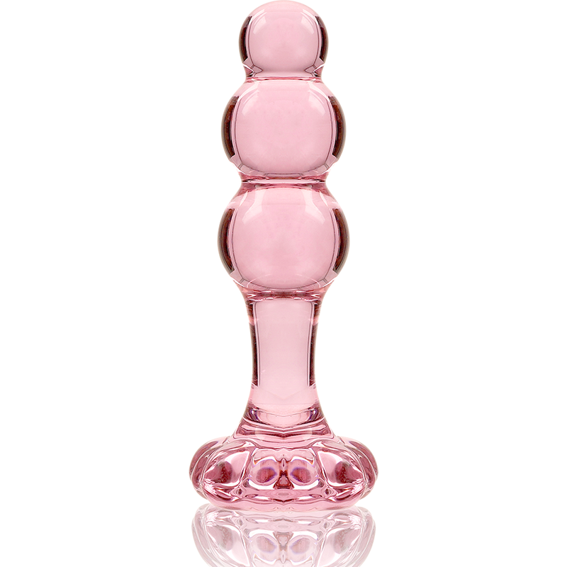 Nebula - Modell 1 Analplug Borosilikatglas Transparent 10.5 cm -o- 3 cm