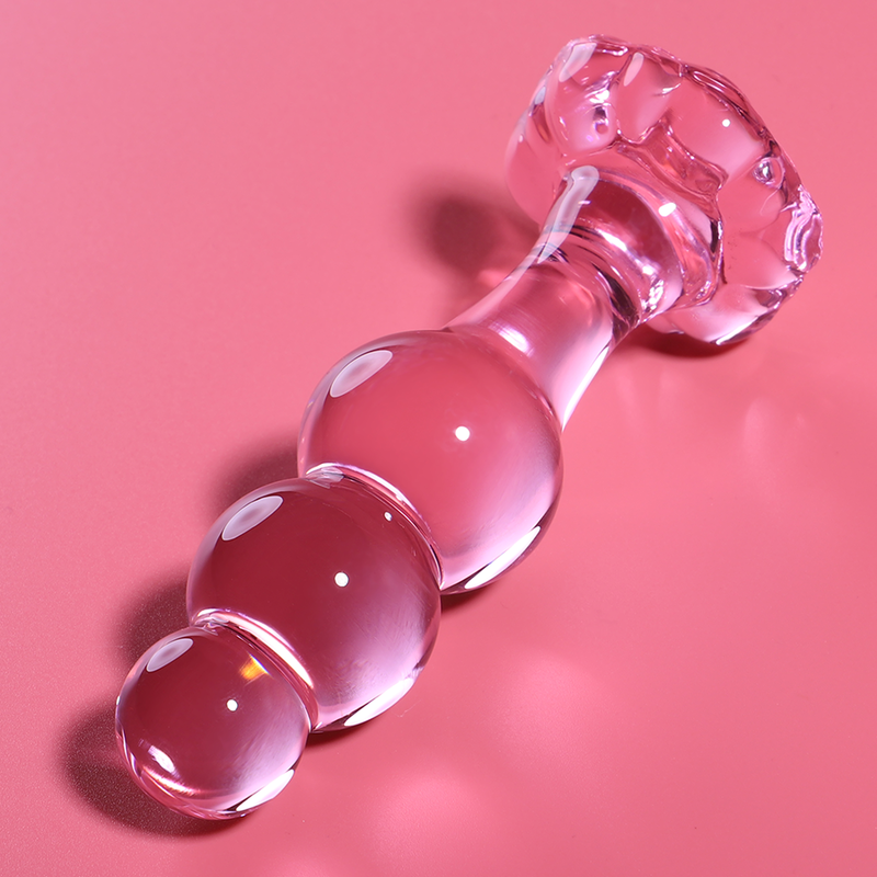 Nebula - Modell 1 Analplug Borosilikatglas Transparent 10.5 cm -o- 3 cm