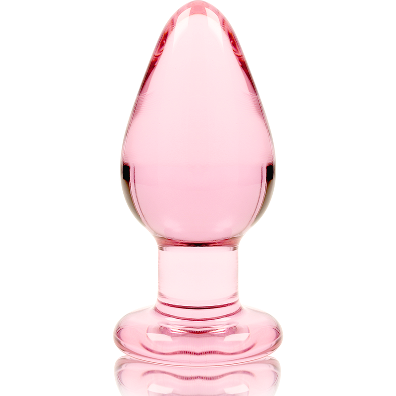 Nebula - Modell 3 Analplug Borosilikatglas Transparent 11 cm -o- 5 cm