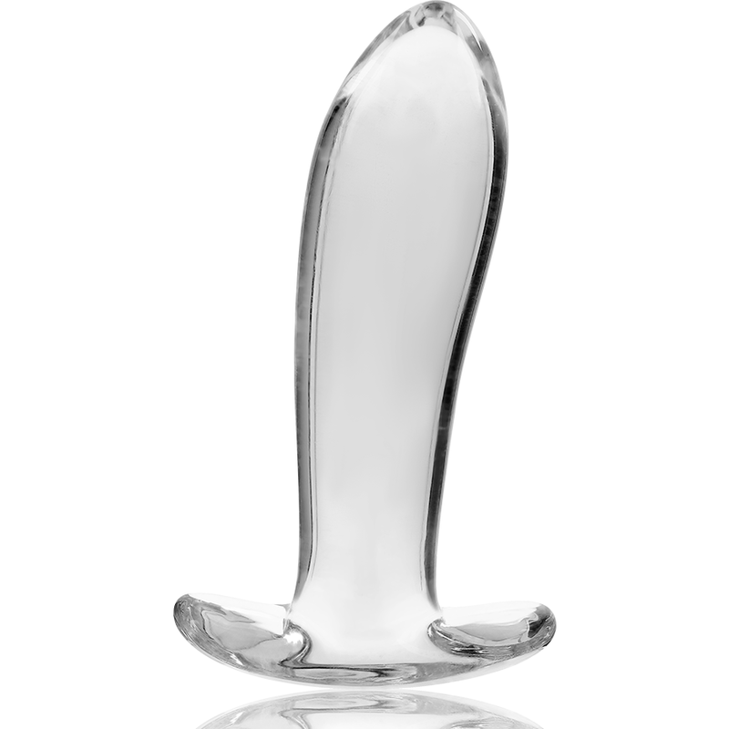 Nebula - Modell 5 Analplug Borosilikatglas Klar 12.5 cm -o- 3.5 cm