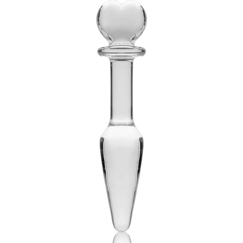 Nebula - Model 7 Analplug Borosilikatglas Klar 13.5 cm -o- 3 cm