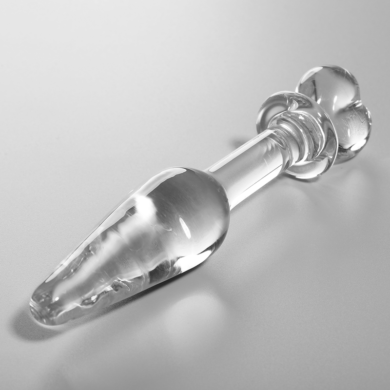 Nebula - Model 7 Analplug Borosilikatglas Klar 13.5 cm -o- 3 cm