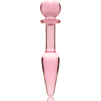 Nebula - Model 7 Analplug Borosilikatglas Klar 13.5 cm -o- 3 cm