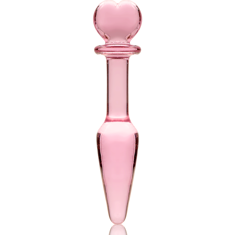 Nebula - Model 7 Analplug Borosilikatglas Klar 13.5 cm -o- 3 cm
