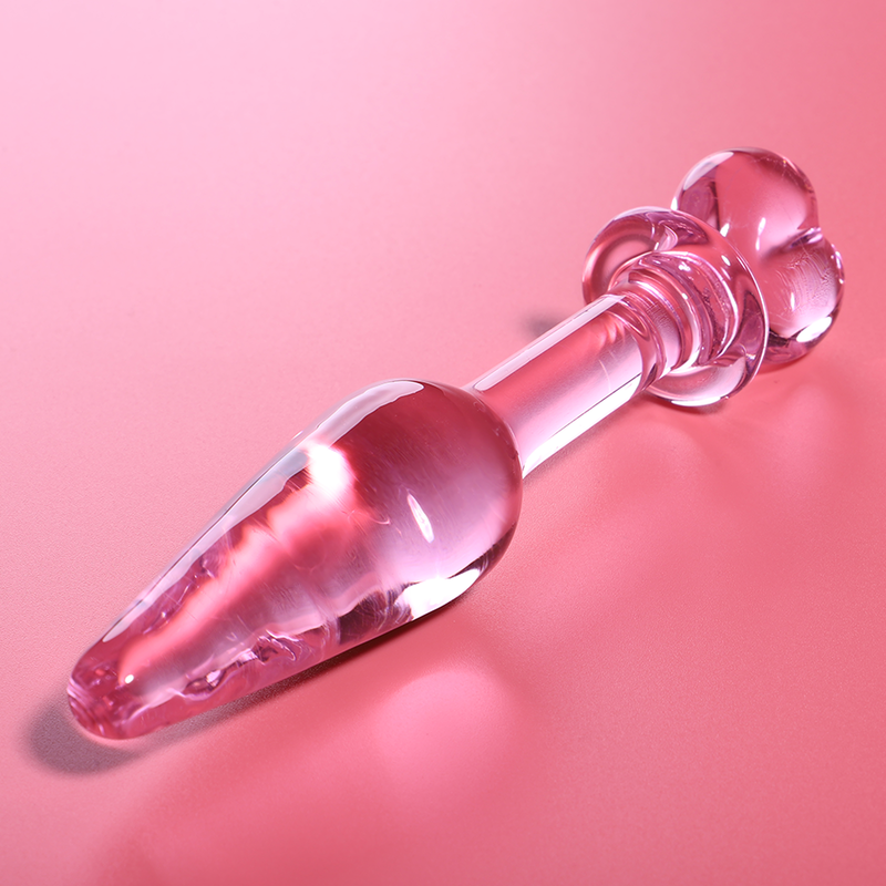 Nebula - Model 7 Analplug Borosilikatglas Klar 13.5 cm -o- 3 cm