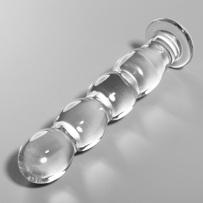 NEBULA SERIES - Modell 11 Dildo aus Borosilikatglas, 16 cm Ø 3 cm