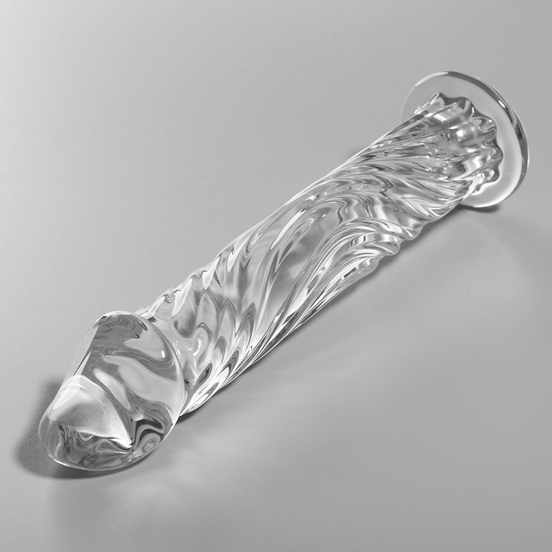 NEBULA SERIES - Modell 12 Dildo aus Borosilikatglas, 17 cm Ø 3,5 cm
