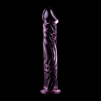 NEBULA SERIES - Modell 12 Dildo aus Borosilikatglas, 17 cm Ø 3,5 cm