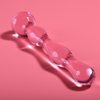 NEBULA SERIES - Modell 13 Dildo aus Borosilikatglas, 18 cm Ø 3,5 cm