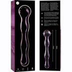 NEBULA SERIES - Modell 13 Dildo aus Borosilikatglas, 18 cm Ø 3,5 cm