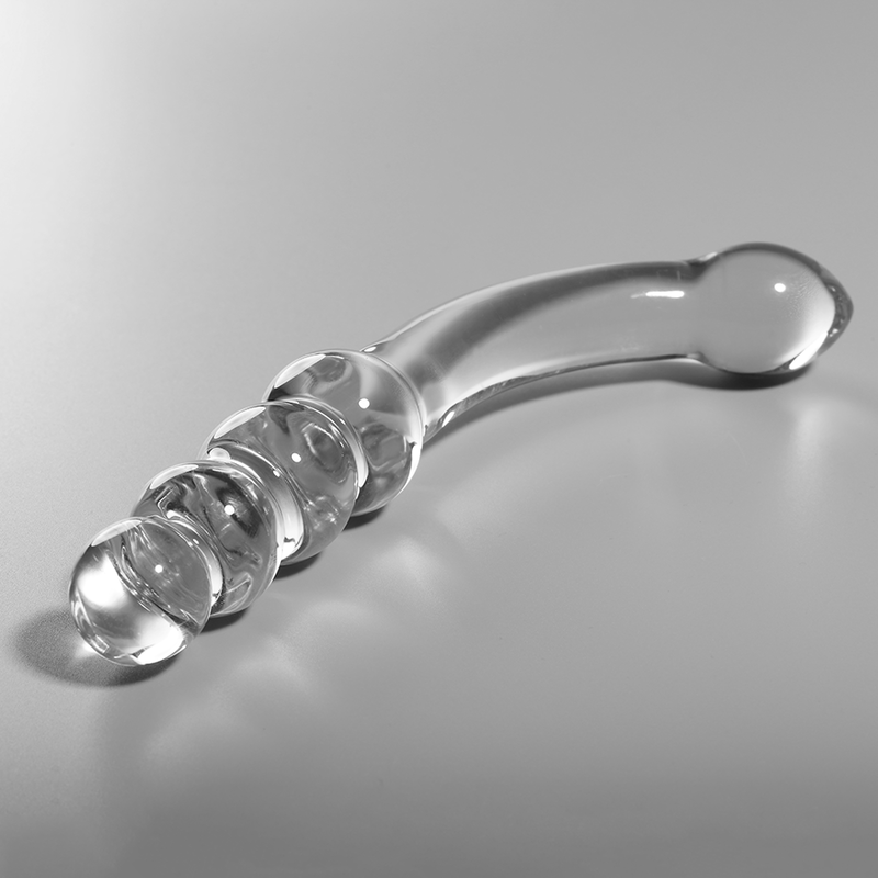 NEBULA SERIES - Modell 14 Dildo aus Borosilikatglas, 18,5 cm Ø 3 cm