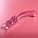 NEBULA SERIES - Modell 14 Dildo aus Borosilikatglas, 18,5 cm Ø 3 cm