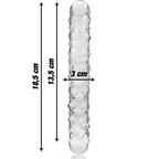 NEBULA SERIES - Modell 15 Dildo aus Borosilikatglas, 18,5 cm Ø 3 cm