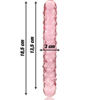 NEBULA SERIES - Modell 15 Dildo aus Borosilikatglas, 18,5 cm Ø 3 cm