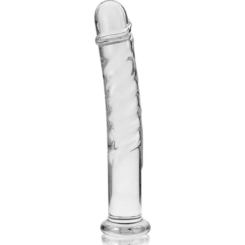 NEBULA SERIES - Modell 16 Dildo aus Borosilikatglas, 18,5 cm Ø 3 cm