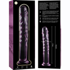 NEBULA SERIES - Modell 16 Dildo aus Borosilikatglas, 18,5 cm Ø 3 cm