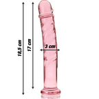 NEBULA SERIES - Modell 16 Dildo aus Borosilikatglas, 18,5 cm Ø 3 cm