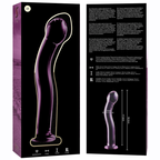 NEBULA SERIES - Modell 18 Dildo aus Borosilikatglas, 18,5 cm Ø 3,5 cm