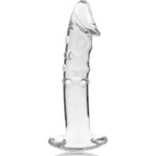 NEBULA SERIES - Modell 19 Dildo aus Borosilikatglas, 18,5 cm Ø 4 cm