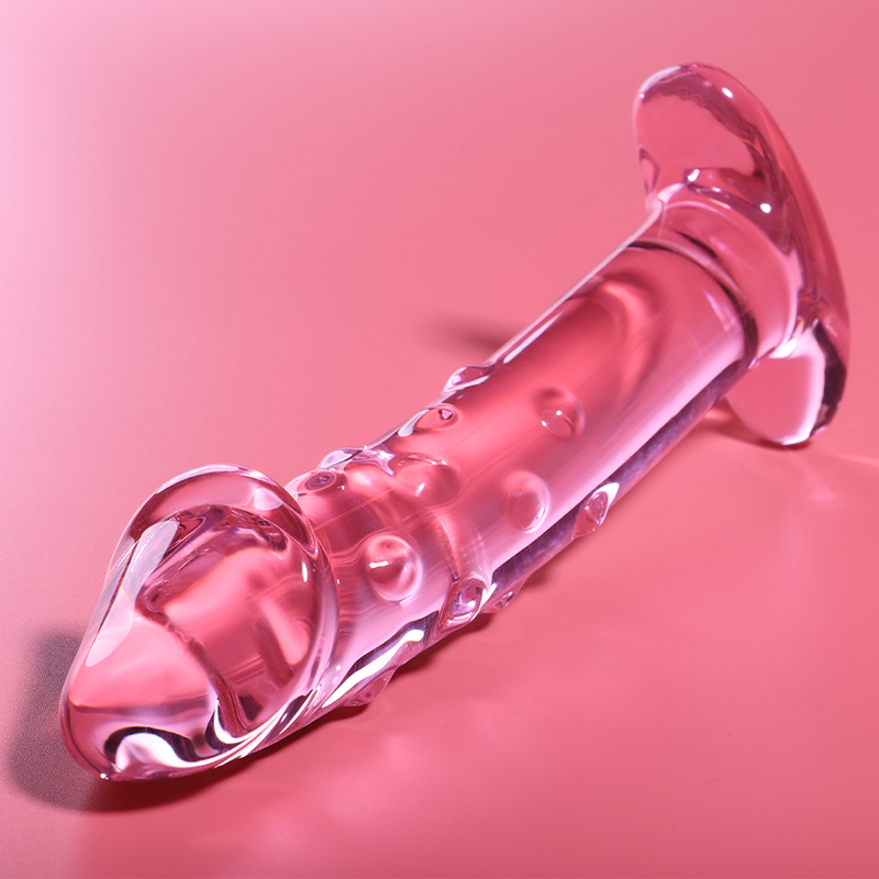 NEBULA SERIES - Modell 19 Dildo aus Borosilikatglas, 18,5 cm Ø 4 cm