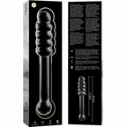 NEBULA SERIES - Modell 20 Dildo aus Borosilikatglas, 20,5 cm Ø 3 cm