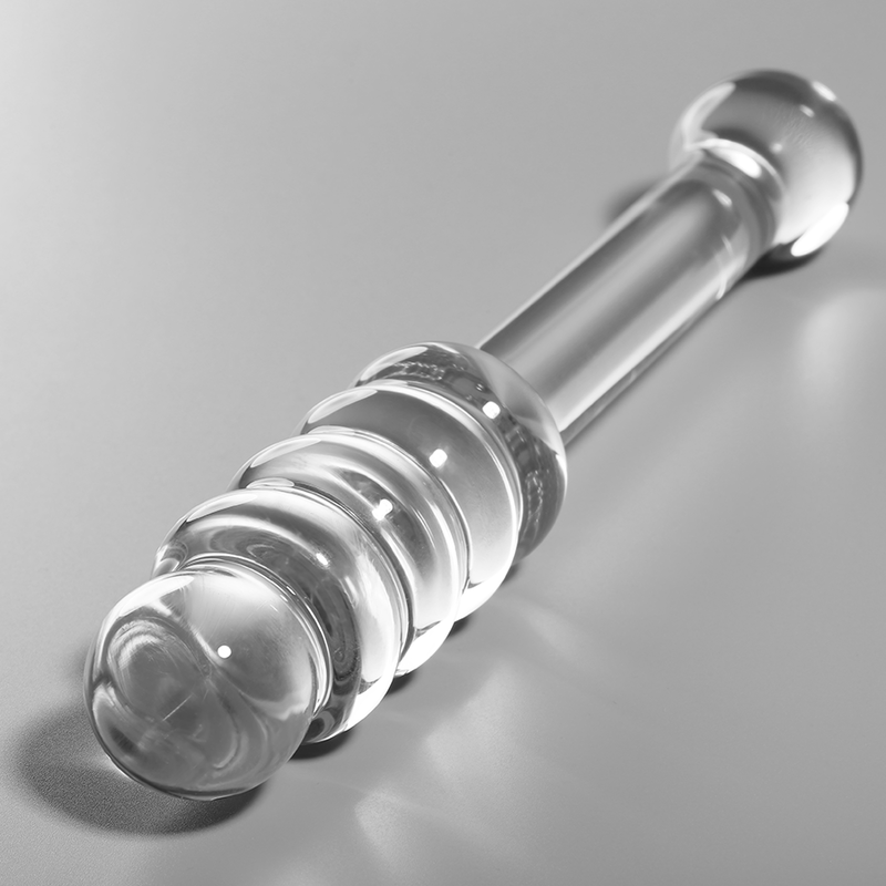 NEBULA SERIES - Modell 20 Dildo aus Borosilikatglas, 20,5 cm Ø 3 cm