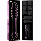 NEBULA SERIES - Modell 20 Dildo aus Borosilikatglas, 20,5 cm Ø 3 cm