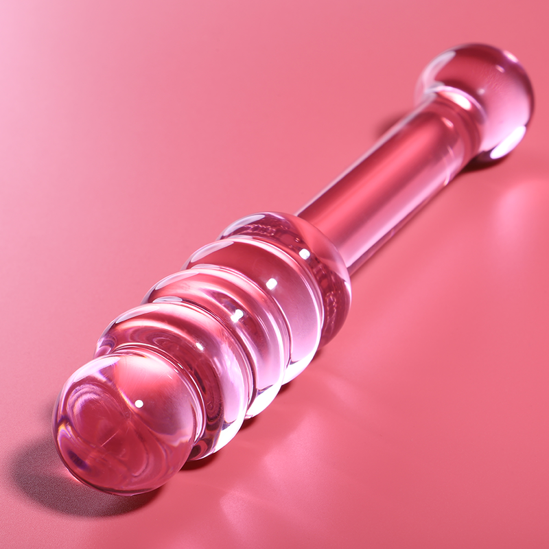 NEBULA SERIES - Modell 20 Dildo aus Borosilikatglas, 20,5 cm Ø 3 cm