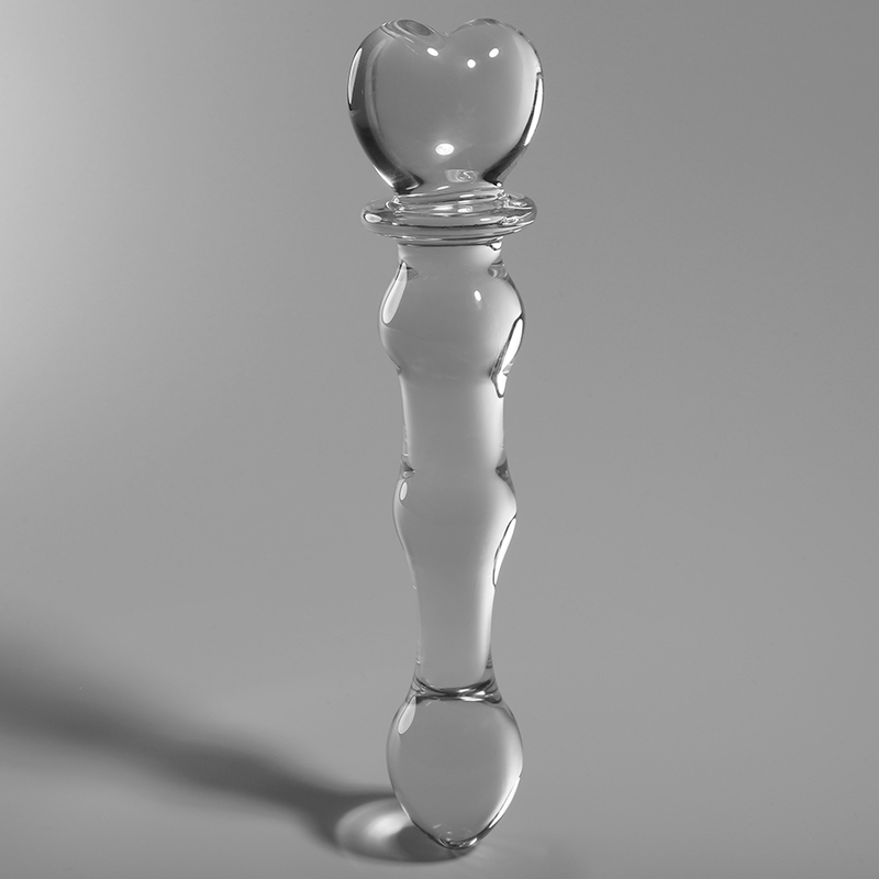 NEBULA SERIES - Modell 21 Dildo aus Borosilikatglas, 20,5 cm Ø 3,5 cm